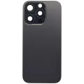 Back Glass With Steel Plate With MagSafe Magnet Pre-Installed Compatible For iPhone 16 Pro (Service Pack) (Black Titanium) 