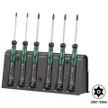 Kraftform Precision Torx Screwdriver Set with Rack (2067 /2066 ) (Wera) 