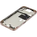Mid-Frame Housing With Power And Volume Button Compatible For iPhone 16 Pro (International Version) (Used OEM Pull: Grade A) (Desert Titanium)