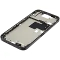 Mid-Frame Housing With Power And Volume Button Compatible For iPhone 16 Pro max (International Version) (Used OEM Pull: Grade A) (Black Titanium)