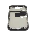 Mid-Frame Housing With Power And Volume Button Compatible For iPhone 16 Pro max (International Version) (Used OEM Pull: Grade A) (Black Titanium)