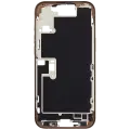 Mid-Frame Housing With Power And Volume Button Compatible For iPhone 16 Pro max (International Version) (Used OEM Pull: Grade A) (Desert Titanium)