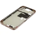Mid-Frame Housing With Power And Volume Button Compatible For iPhone 16 Pro max (International Version) (Used OEM Pull: Grade A) (Desert Titanium)