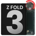 Inner OLED Assembly With Frame Compatible For Samsung Galaxy Z Fold 3 5G (US & International) (Used OEM Pull: Grade A) (Phantom Green)