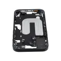 Mid-Frame Housing With Power And Volume Button Compatible For iPhone 16 (International Version) (Used OEM Pull: Grade A) (Black)