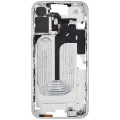 Mid-Frame Housing With Power And Volume Button Compatible For iPhone 16 Plus  (International Version) (Used OEM Pull: Grade A) (White)