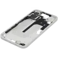 Mid-Frame Housing With Power And Volume Button Compatible For iPhone 16 Plus  (International Version) (Used OEM Pull: Grade A) (White)