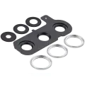 Back Camera Lens With Cover Bezel Ring Compatible For Samsung Galaxy S25 Plus 5G (Mint)