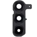 Back Camera Lens With Cover Bezel Ring Compatible For Samsung Galaxy S25 Plus 5G (Blue Black)