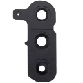 Back Camera Lens With Cover Bezel Ring Compatible For Samsung Galaxy S25 Plus 5G (Blue Black)