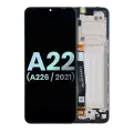 LCD Assembly With Frame Compatible For Samsung Galaxy A22 5G (A226 / 2021) (Service Pack) (All Colors)