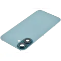 Back Glass With Steel Plate With MagSafe Magnet Pre-Installed Compatible For iPhone 16 (No Logo) (Teal)