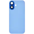 Back Glass With Steel Plate With MagSafe Magnet Pre-Installed Compatible For iPhone 16 (No Logo) (Ultramarine)