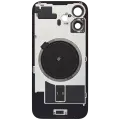Back Glass With Steel Plate With MagSafe Magnet Pre-Installed Compatible For iPhone 16 (No Logo) (Ultramarine)