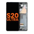 OLED Assembly With Frame Compatible For Samsung Galaxy S20 Ultra 5G (Blemish: Grade B) (Cosmic Black)