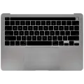 Top Case Assembly With Battery And Keyboard Compatible For MacBook Pro 13" (A2338 / Late 2020) (Used OEM Pull: Grade A) (US Keyboard) (Space Gray)