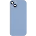 Back Glass w/ MagSafe Magnet & NFC & Flashlight Flex For iPhone 14 Plus (Used OEM Pull: Grade B) (Blue)
