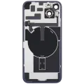 Back Glass w/ MagSafe Magnet & NFC & Flashlight Flex For iPhone 14 Plus (Used OEM Pull: Grade B) (Blue)