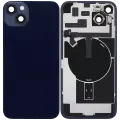 Back Glass w/ MagSafe Magnet & NFC & Flashlight Flex For iPhone 14 Plus (Used OEM Pull: Grade B) (Midnight)