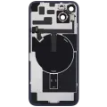 Back Glass w/ MagSafe Magnet & NFC & Flashlight Flex For iPhone 14 Plus (Used OEM Pull: Grade B) (Midnight)