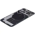Back Glass w/ MagSafe Magnet & NFC & Flashlight Flex For iPhone 14 Plus (Used OEM Pull: Grade B) (Midnight)