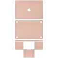 4in1 (Top, Bottom, Keyboard, Trackpad) Skin Compatible For  MacBook Air 13"Retina (A1932 / Late 2018 / Early 2019) (A2179 / Early 2020) (Rose Gold)
