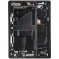 Mid-Frame Housing Compatible For Google Pixel 9 Pro Fold (Premium) (Obsidian)