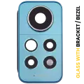 Back Camera Lens With Bracket / Bezel Compatible For Xiaomi Redmi Note 12 Pro 4G (Star Blue)