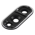 Back Camera Lens With Cover Bezel Ring Compatible For Samsung Galaxy S25 Edge (S937) (Titanium Jetblack)