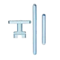 Hard Buttons (Power / Volume) Compatible For OnePlus Nord (Blue Marble)