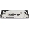 OLED Assembly With Frame Compatible For Xiaomi Redmi Note 14 Pro 4G (Refurbished) (Midnight Black)