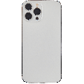 Back Housing W/ Small Components Pre-Installed Compatible For iPhone 13 Pro Max (International Version) (Used OEM Pull: Grade A) (Silver)