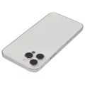 Back Housing W/ Small Components Pre-Installed Compatible For iPhone 13 Pro Max (International Version) (Used OEM Pull: Grade B) (Silver)