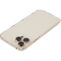 Back Housing W/ Small Components Pre-Installed Compatible For iPhone 13 Pro Max (International Version) (Used OEM Pull: Grade A) (Gold)
