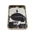 Back Housing W/ Small Components Pre-Installed Compatible For iPhone 13 Pro Max (International Version) (Used OEM Pull: Grade A) (Gold)