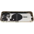 Back Housing W/ Small Components Pre-Installed Compatible For iPhone 13 Pro Max (International Version) (Used OEM Pull: Grade A) (Gold)