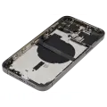 Back Housing W/ Small Components Pre-Installed Compatible For iPhone 13 Pro Max (International Version) (Used OEM Pull: Grade B) (Graphite)