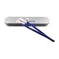CT-02 Ceramic Precision Curved Tip Tweezer ESD Safe Anti-Static / Heat Resistant / Non-Magnetic for Micro Soldering / Electronics Repair (PolarTronix)