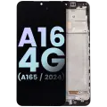 OLED Assembly With Frame Compatible For Samsung Galaxy A16 4G (A165 / 2024) (Service Pack) (All Colors)