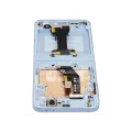 Inner OLED Assembly With Frame Compatible For Samsung Galaxy Z Flip 6 (F741) (US & International) (Refurbished) (Blue)
