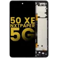 LCD Assembly With Frame Compatible For TCL 50 XE NxtPaper 5G (Refurbished) (All Colors)