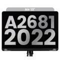 Complete LCD Display Assembly Compatible For MacBook Air 13" (A2681 / Mid 2022) (Used OEM Pull: Grade C) (Space Gray)          