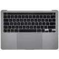 Top Case Assembly With Battery And Keyboard Compatible For MacBook Pro 13" M2 (A2338 / Late 2020) (Space Gray) (US Keyboard)