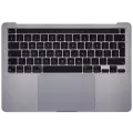 Top Case Assembly With Battery And Keyboard Compatible For MacBook Pro 13" M2 (A2338 / Late 2020) (Space Gray) (UK Keyboard)