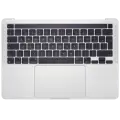 Top Case Assembly With Battery And Keyboard Compatible For MacBook Pro 13" M2 (A2338 / Late 2020) (Silver) (UK Keyboard)