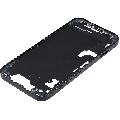 Mid-Frame Housing  W/ Small Parts For iPhone 16e (EU / Global Version) (Used OEM Pull: Grade A) (Black)
