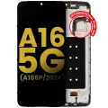 OLED Assembly With Frame For Samsung Galaxy A16 5G (A166P / 2024) (International Dual SIM) (Refurbished) (All Colors)