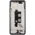 OLED Assembly With Frame Compatible For Xiaomi Redmi Note 14 Pro 5G / Poco X7 (Refurbished) (Black)