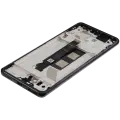 OLED Assembly With Frame Compatible For Xiaomi Redmi Note 14 Pro 5G / Poco X7 (Refurbished) (Black)
