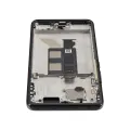 OLED Assembly With Frame Compatible For Xiaomi Redmi Note 14 Pro 5G / Poco X7 (Refurbished) (Black)